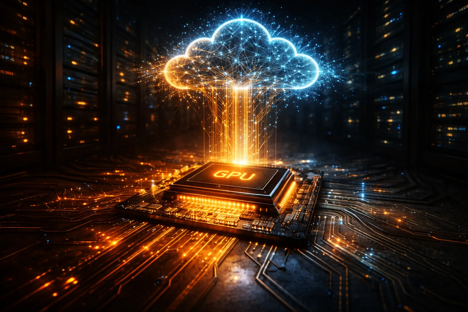 AWS EC2 spot instance terminal running Ollama with a 70B parameter model on an NVIDIA GPU for 0.30 euros per hour