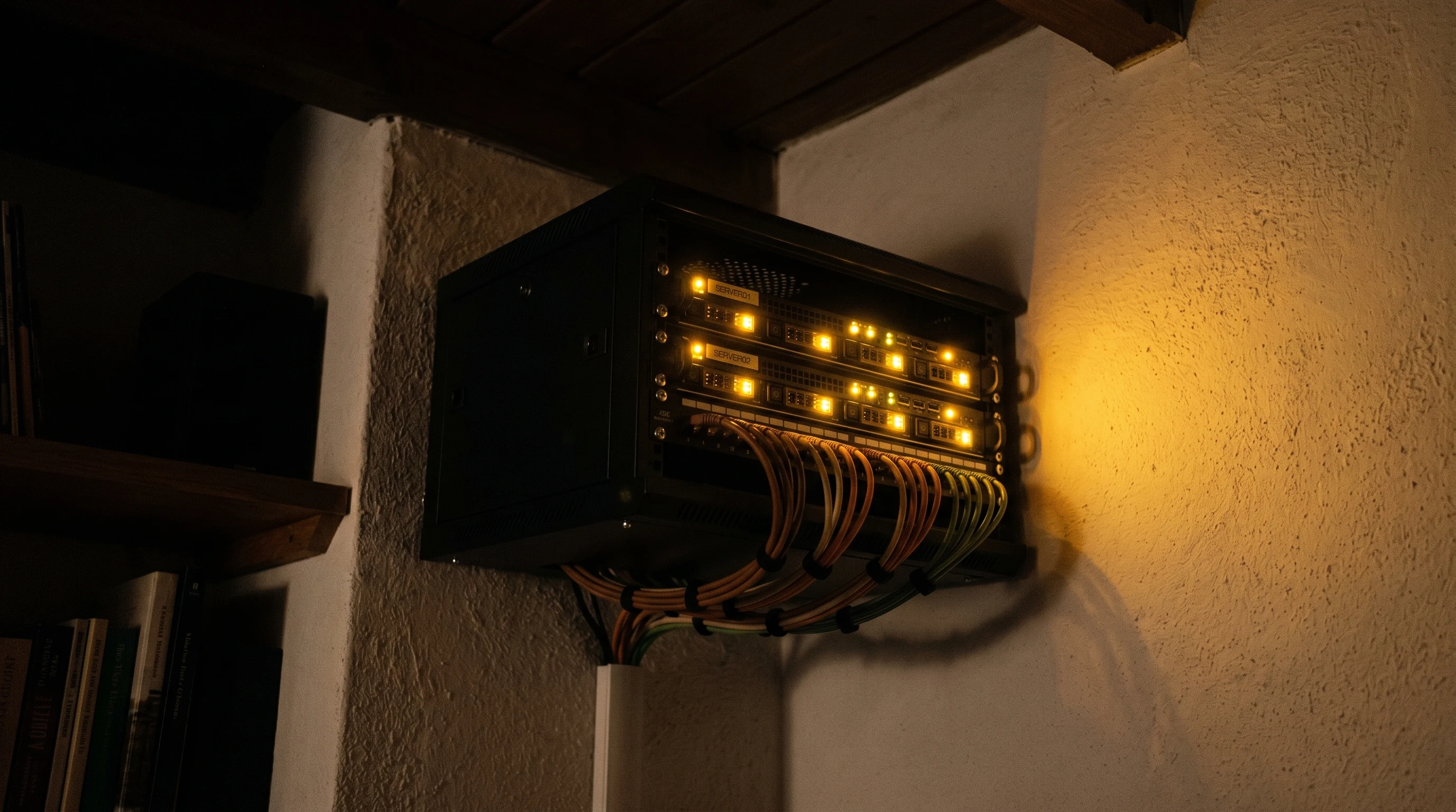 Proxmox VE web interface showing a homelab node with multiple VMs and LXC containers running on a mini PC